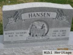 John Elmer Hansen
