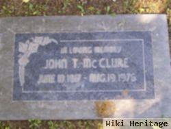 John T Mcclure