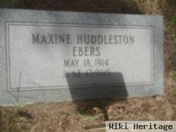 Maxine Huddleston Ebers