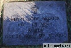 Pfc Henry Cody Barrick