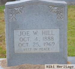 Joseph W "joe" Hill