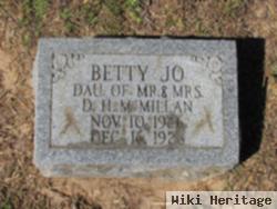 Betty Jo Mcmillan