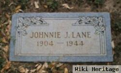 Johnnie James Lane