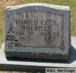 Harold Cecil Wheatley