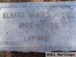 Elbert James Manry