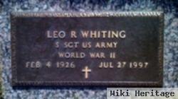 Leo R. "bob" Whiting