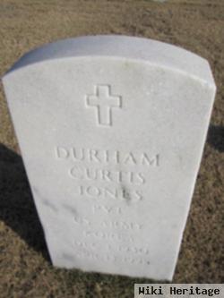 Durham Curtis Jones