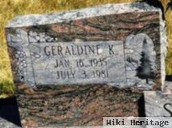 Geraldine Kay Henderson Sasser