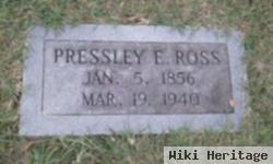 Pressley E. Ross