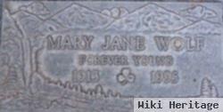 Mary Jane Wolf