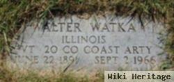 Pvt Walter Watka