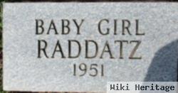 Baby Girl Raddatz