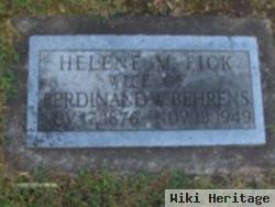 Helen M. Fick Beherns