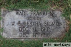 Wade Franklin Sigmon