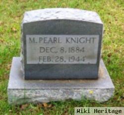 M Pearl Starnes Knight