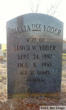 Amelia J. Tice Yoder