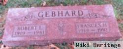 Frances H Gebhard