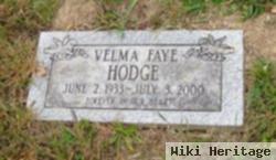 Velma Faye Fishburn Hodge