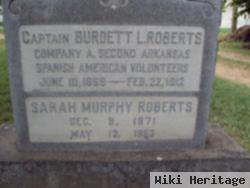 Capt Burdett Levi "burt" Roberts