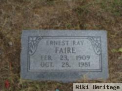 Ernest Ray Faire