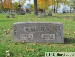 Fannie G Wilson