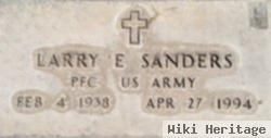 Pfc Larry E Sanders