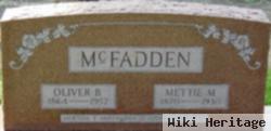 Mettie M Mcfadden