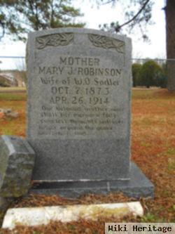 Mary J Robinson Sadler