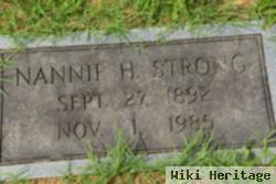 Nannie H. Strong