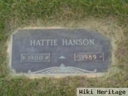 Hattie Ida Matzek Hanson