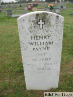 Pvt Henry William Payne