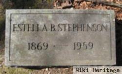 Estella M Benson Stephenson