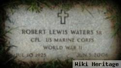 Corp Robert Lewis Waters, Sr