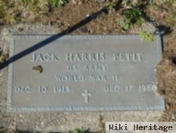 Jack Harris Petit, Jr