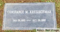 Constance M Kretzschmar