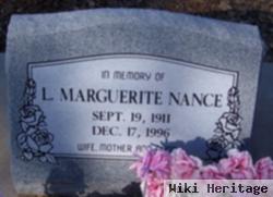 Marguerite L Nance