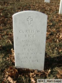 Curtis W Rice