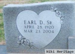 Earl D Hall, Sr