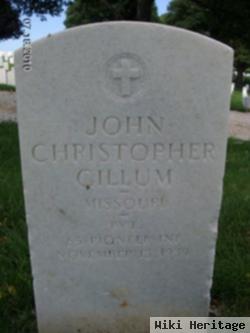 John Christopher Gillum