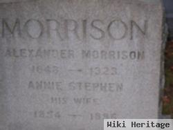 Annie Stephen Morrison