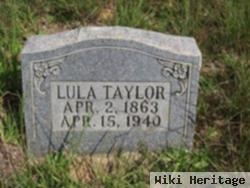 Lucretia T "lula" Lindsey Taylor