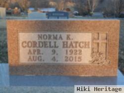 Norma Cordell Krenkel Hatch