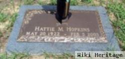 Hattie M Hopkins