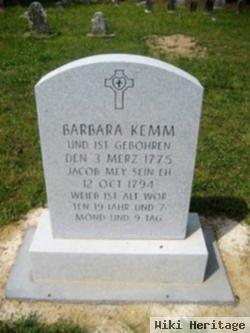 Barbara Kemm May