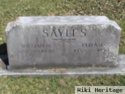 William D Sayles