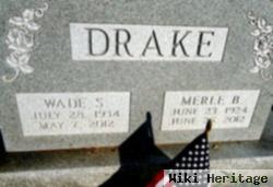 Merle B Smith Drake