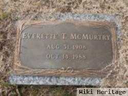 Everette T Mcmurtry