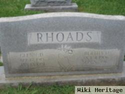 Glenn D. Rhoads