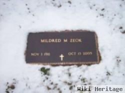 Mildred M. Ashoff Zeok