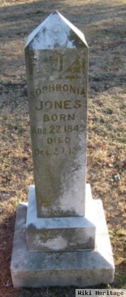 Sofronia Jones